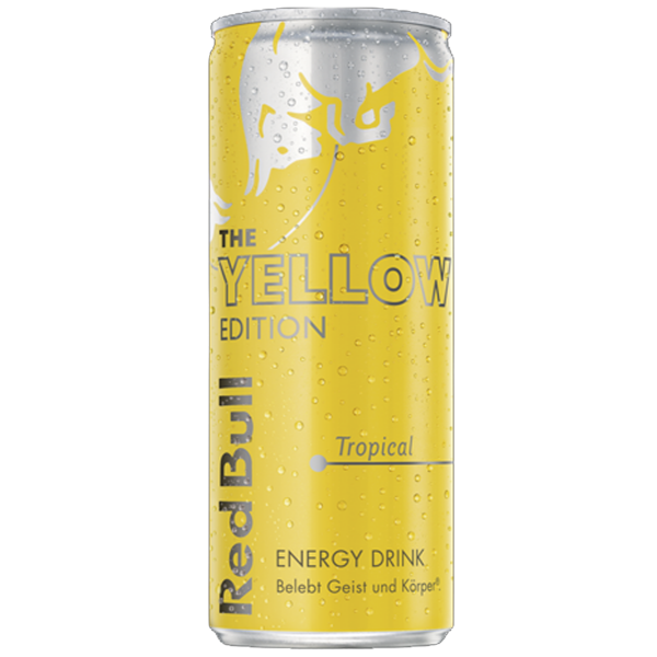 Red Bull Yellow Edition Tropical 0,25 Liter Dose