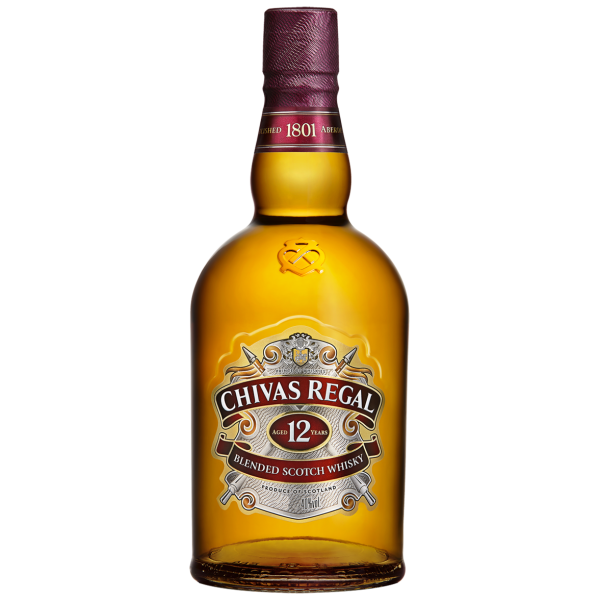 Chivas Regal 12 Jahre Blended Scotch Whisky 40,0% Vol., 1,0 Liter