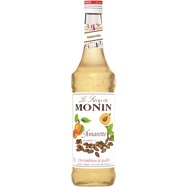 Monin Amaretto Sirup 0,7 Liter Glas