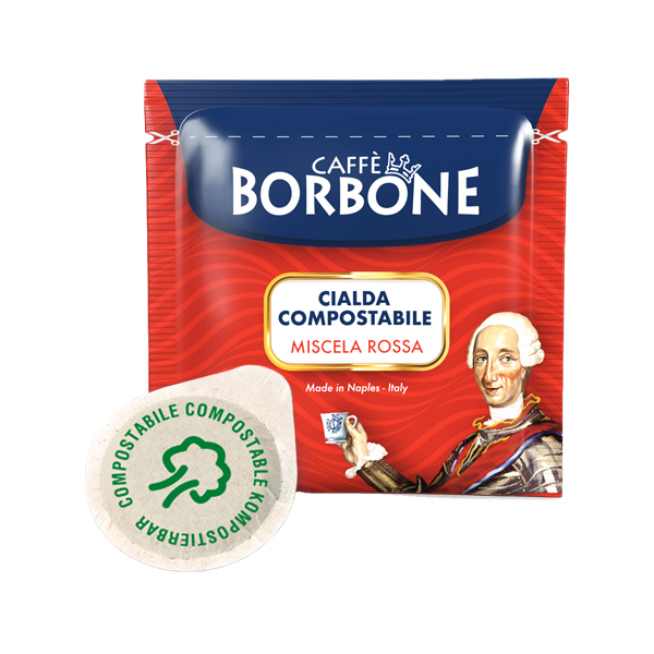 Caffe Borbone Miscela Rossa/Rot ESE - 100 Kaffeepads