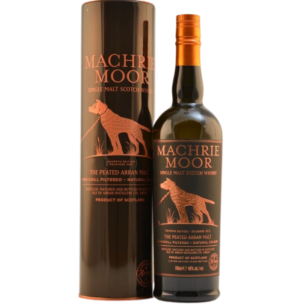 Machrie Moor Malt Liter, 46,50 € peated Arran 46,0% Vol., Whisky 0,7