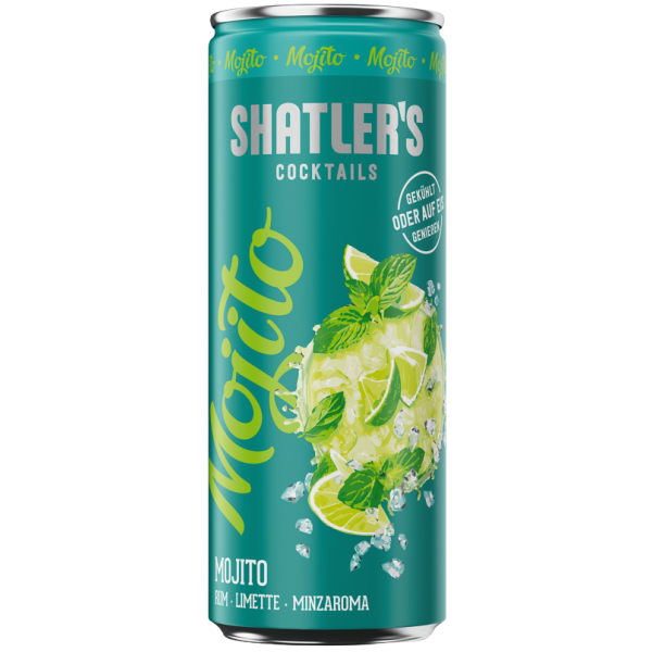 Shatlers Mojito 10,1% Vol., 0,25 Liter Dose