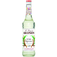 Monin Rohrzucker wei&szlig; Sirup 0,7 Liter Glas