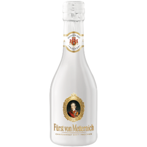 F&uuml;rst von Metternich Chardonnay Sekt trocken 0,2 Liter Piccolo