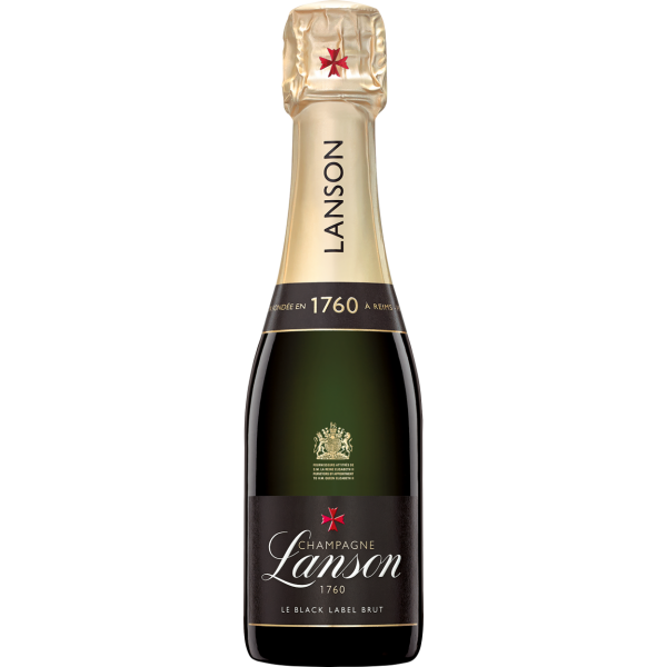 Champagne Lanson 1760 Le Black Label Brut 0,2 Liter Mini