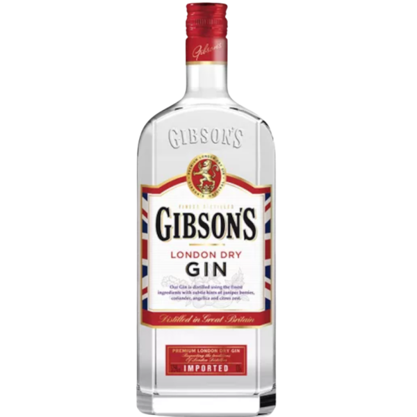 Gibsons Gin London Dry - 37,5% Vol., 0,7 Liter