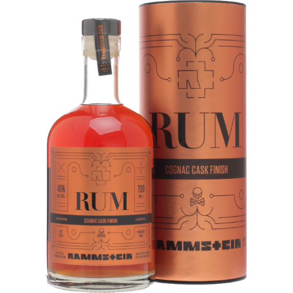 Rammstein Rum Limited Edition Cognac Cask Finish 46,0% Vol., 0,7 Liter