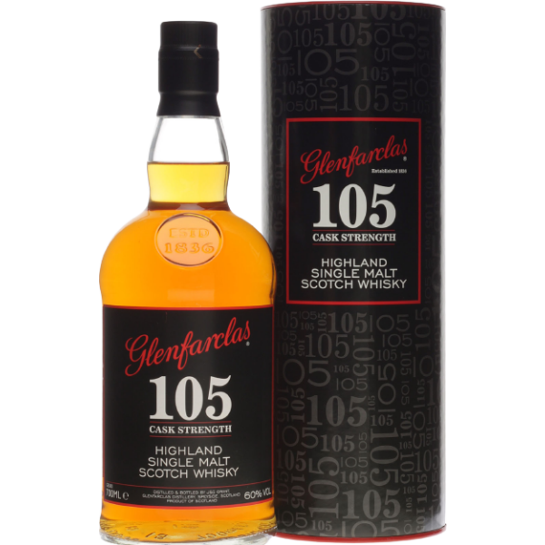 Glenfarclas 105 Cask Strengh Highland Single Malt Scotch Whisky 60,0% Vol., 0,7 Liter
