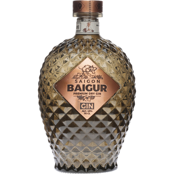 Saigon Baigur Dry Gin 0,7 € Vol., 39,95 43,0% Liter