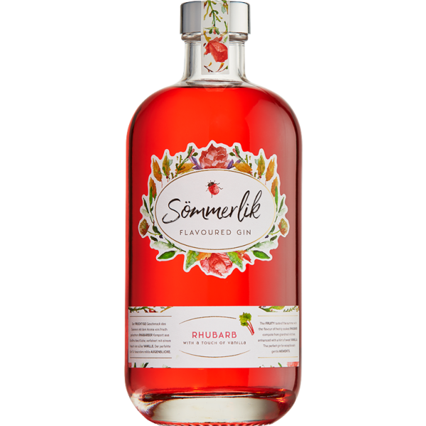 S&ouml;mmerlik Rhubarb Gin 38,8% Vol., 0,5 Liter