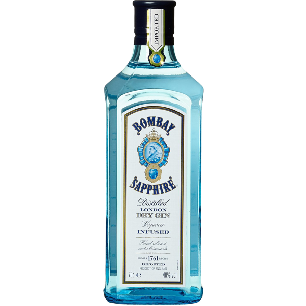 Bombay Sapphire London Dry Gin 40% Vol., 0,7 Liter, 18,45 €