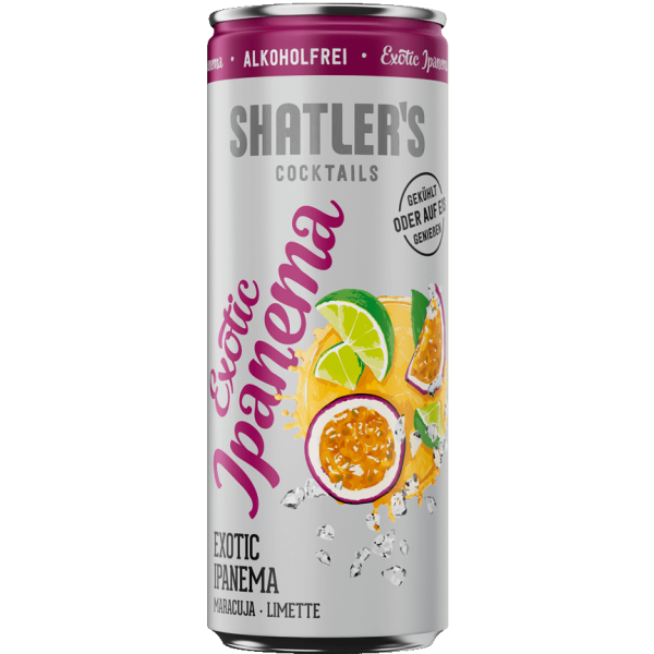 Shatlers Exotic Ipanema alkoholfrei 0,25 Liter Dose