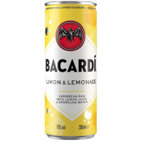 Bacardi Limon &amp; Lemonade in Dose 10,0% Vol., 0,25 Liter