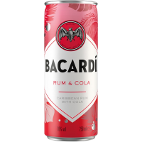 Bacardi &amp; Cola in Dose 10,0% Vol., 0,25 Liter