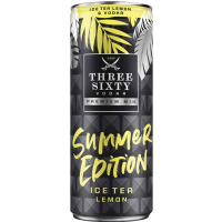 Three Sixty Vodka Ice Tea Lemon Premix / 330ml