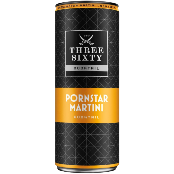 Three Sixty Pornstar Martini Cocktail  0,25 Liter Dose