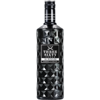 Three Sixty Vodka BLACK 42 Diamond Filtration 42,0% Vol., 1,0 Liter