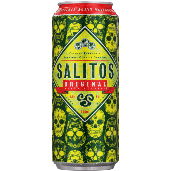 Salitos Original Agave Flavour Skull Edition 0,5 Liter Dose