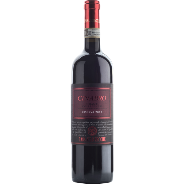 2021 | Chianti Colli Senesi DOCG Riserva &quot;Cinabro&quot; 0,75 Liter | Casa alle Vacche